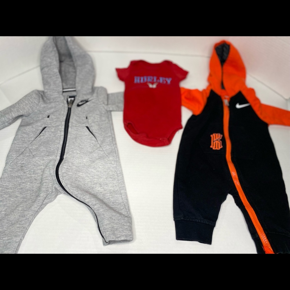 Boys 3pc Nike and Hurley Bundle